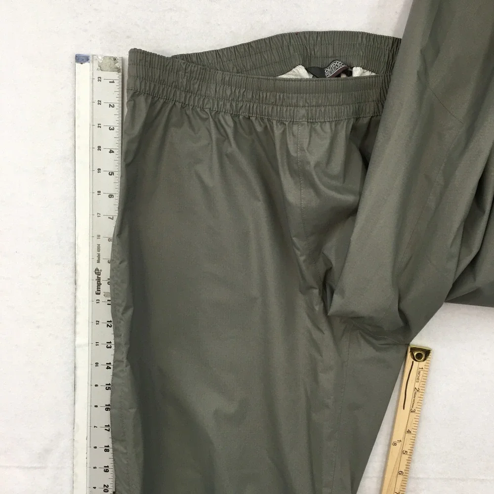Outdoor Research Apollo Rain Pants Gray Green Ventia Waterproof Shell Mens XL